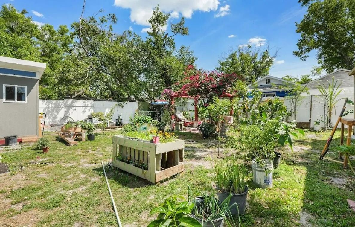 別荘 タンパ Garden Breeze Retreatヴィラ 米国